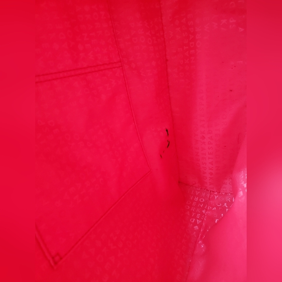 Kate Spade Abbey Street Karla Cream Tote With Hot Pink logo hangtag/ interior - Picture 5 of 10